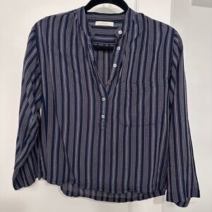 Doen Oakley Blouse in Sorrento Stripe